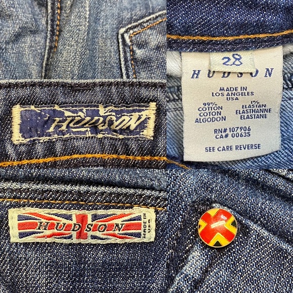 Hudson Jeans Dark Wash Jeans Women size 28 - Picture 10 of 12